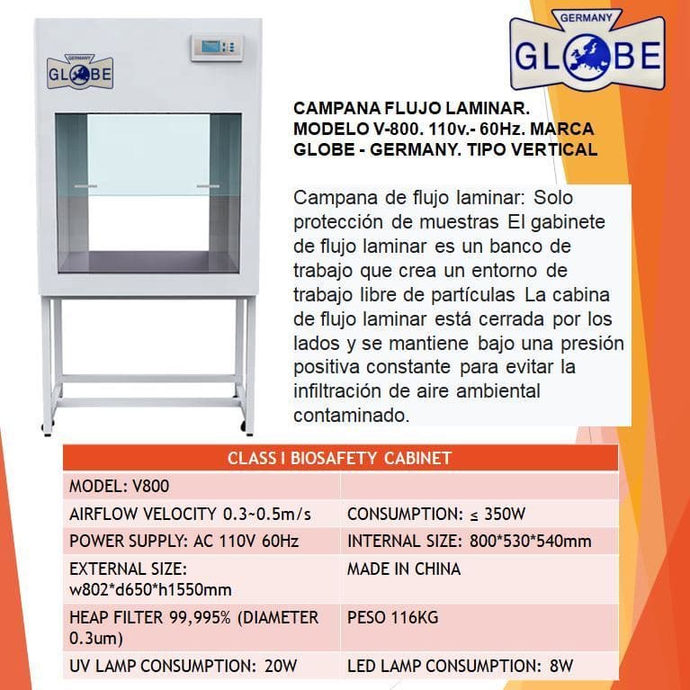 Campana de Flujo Laminar Clase IIA2