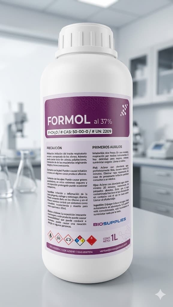 Formol al 10% â€” Fijador Universal
