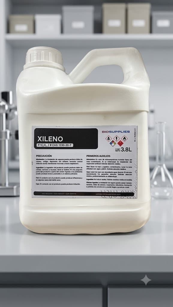 Xileno â€” Aclarante y Diluyente